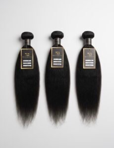 kinky human hair bundles