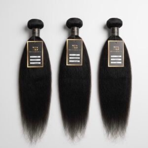 kinky human hair bundles